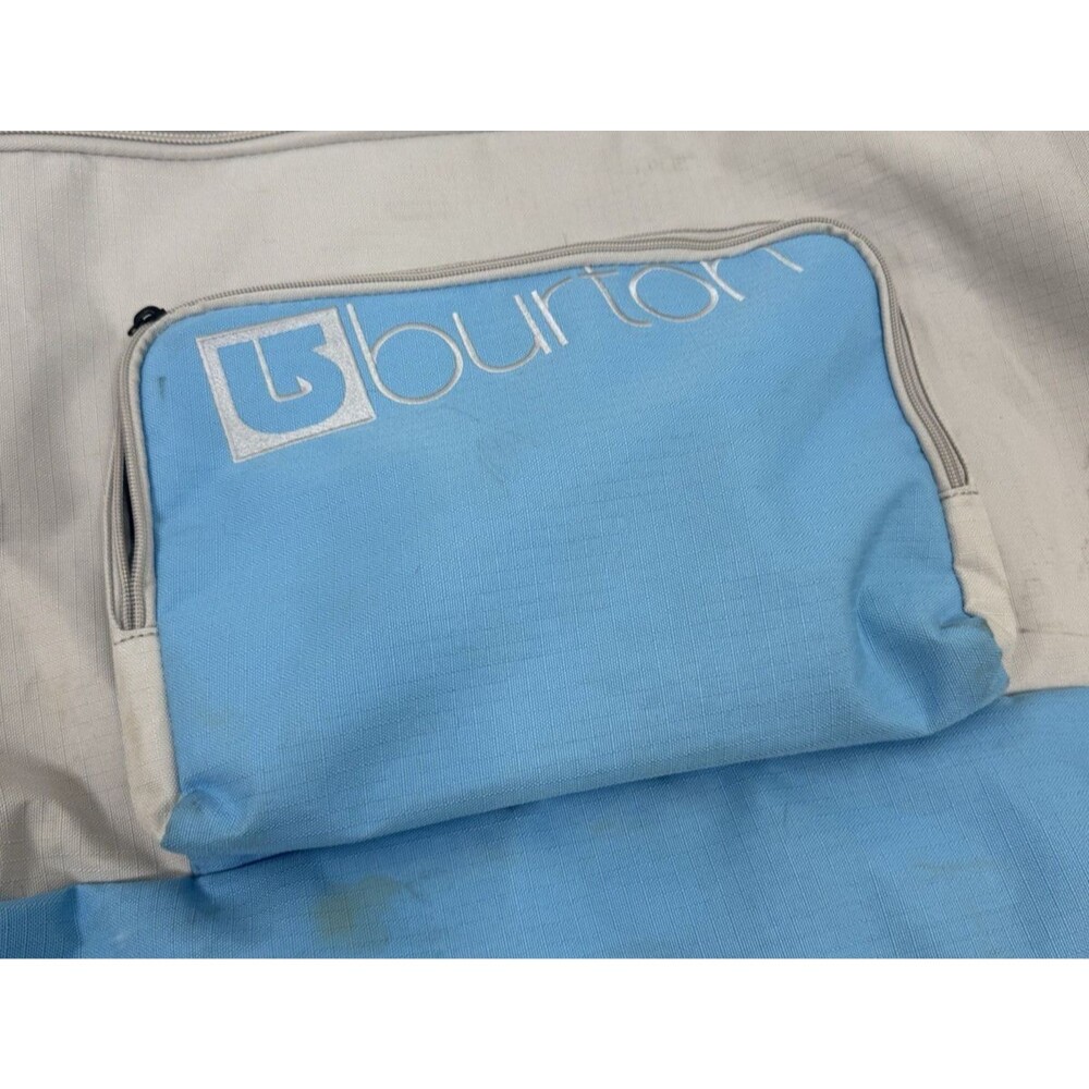 Burton Blue Gray Snowboard Bag Shoulder & Backpack Straps Size 156